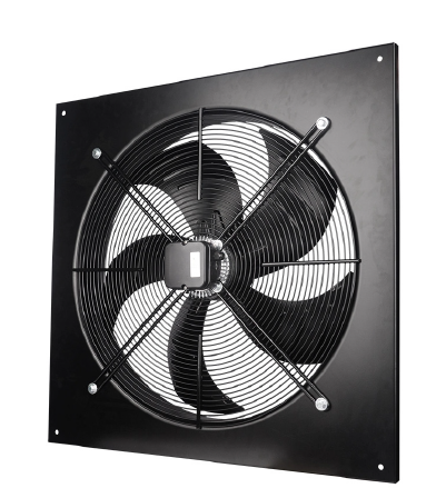 Ventilatoare cu rotor exterior și placă pătrată pentru ventilație comercială