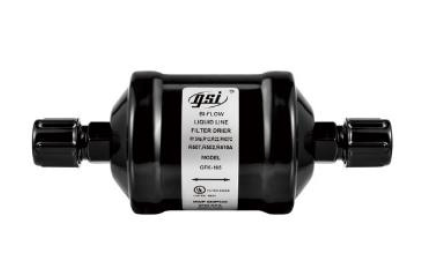 Deshidratoare cu filtru cu miez solid, cu două căi, pentru sisteme cu pompe de căldură reversibile