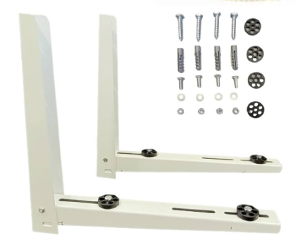 Suporturi A/C pentru instalare pe perete - pliabile, vopsite în câmp electrostatic, complete cu accesorii de montare - 400 x 600 2mm