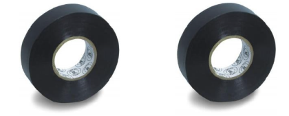 Bandă autoadezivă electrică PVC 19 mm x 20 m – neagră