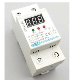 Relee de tensiune VPD1-63 (LED) – Protecție sisteme monofazate, montaj pe șină DIN