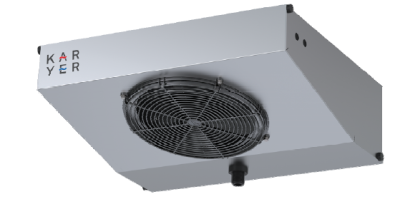 Vaporizator de tavan Karyer din aluminiu EG-A-323BC4-C21, completate cu ventilatoare