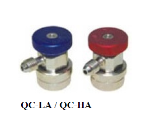 Cuplaj rapid pentru presiune redusă pentru R134a, cu filet 1/4" SAE. - QC-LA