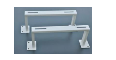 Suporturi A/C pentru instalare pe podea - sudate, vopsite în câmp electrostatic, culoare albă 500 x 200 - 2mm