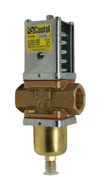 Regulatoare de presiune de evaporare - Castel 3330/7S