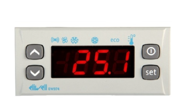 Controler electronic pentru vitrine cu temperatură negativa și camere frigorifice - EWEPlus 974