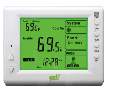 Termostat electronic programabil pentru controlul pompelor de căldură - QD-HVAC10